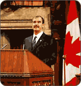 Mexican President Vicente Fox addresses parliamentarians © House of Commons
