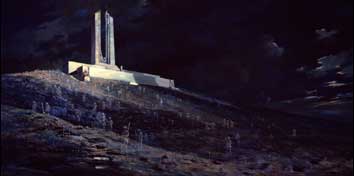 Ghosts of Vimy Ridge painting © House of Commons