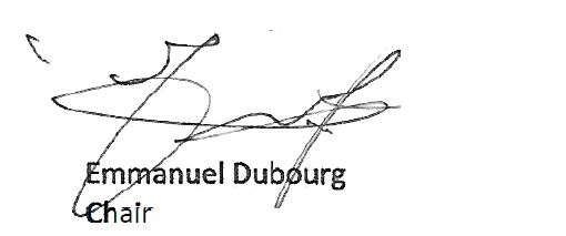 Emmanuel Dubourg Signature