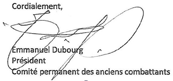 Emmanuel Dubourg Signature