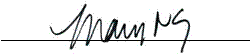 This is an image of The Honourable Mary Ng's signature.